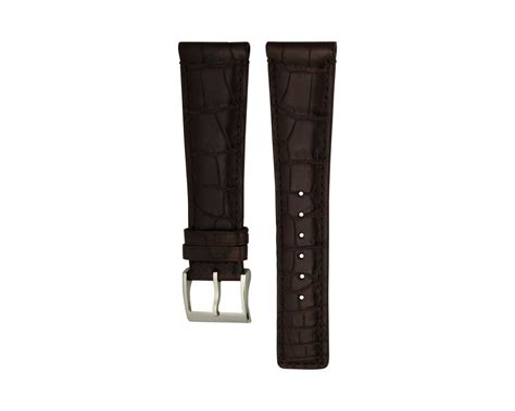 gucci leather brown watch strap 101m